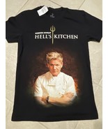 Gordon Ramsay Hell&#39;s Kitchen Solid T-Shirt Black Men&#39;s S 2017 - $26.49 CAD