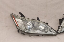 07-09 Lexus ES350 Xenon HID Headlights lamps Set L&R POLISHED image 3