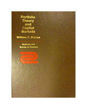 Vintage 1970 Portfolio Theory and Capital Markets by William Sharpe [Hardcover] - £72.14 GBP