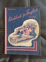 Workbook For English Matilda Bailey 1953 Grade 8 Softcover Partially Used Vtg - £18.75 GBP