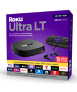 ROKU ULTRA LT 4801RW HD/4K/HDR STREAMING MEDIA PLAYER W/HDMI &amp; VOICE REM... - $95.40 CAD