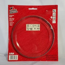 Vermont American 1/4" X 62" Bandsaw Blade 6 TPI .012" For Wood & PVC - $12.86