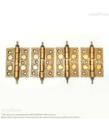 2.87&quot; Vintage Hinges Minaret Tips Watson Star Brass Hinge Cabinet Door H... - $55.00