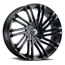 LUX17 24X9.5 6135/139.7 +30 87.1 Gloss Black - $635.66 CAD