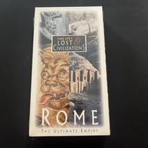 &quot;Rome&quot; TIME-LIFE&#39;S Lost Civilizations&quot; Brand New Sealed Vhs Tape 1995 - £7.52 GBP