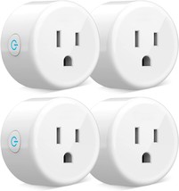 Listed By The Fcc And Etl, The Beantech Smart Plug, Wifi Outlet Socket, 4 Pack. - £30.40 GBP