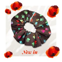 Scrunchies with Pet Paws Decor - $6.99