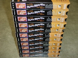 Lot Of 11 VHS Greg Garrison Presents The Best Of The Dean Martin Variety Show - £23.29 GBP