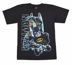 Lego Batman Group Youth Big Boys Black T-shirt - £9.44 GBP
