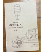 Vintage 1955 Ford Model A Restoration Manual - $10.69