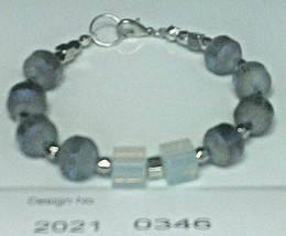 Bracelet,Moonstone Gemstone-facilitates-tenderness, harmony, peace, - 0346 - £9.96 GBP