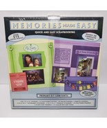 Memories Made Easy Quick And Easy Scrapbooking Kit Set Over 575 Pieces B... - £15.52 GBP