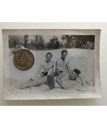 Vintage photograph x3 Guys on The Beach Breakfast Club Style - gay interest - £18.72 GBP