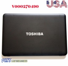 NEW Toshiba Satellite C855 C855D Black Lcd Back Cover V000270490 Original - $69.99