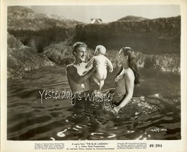 Donald HOUSTON Bare BABY Gorgeous Jean SIMMONS Blue Lagoon ORIGINAL 1949 Photo - £16.02 GBP