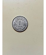 1945 ~ WW2 French  1 Franc Coin  ~ France  - £2.23 GBP