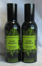 Bath &amp; Body Works Concentrated Room Spray Lot Set of 2 ISLAND MARGARITA ... - $27.07