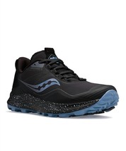 Saucony women&#39;s peregrine ice+3 in BLACK - £76.99 GBP