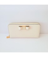 Kate Spade K9925 Morgan Bow Embellished Saffiano Zip Continental Wallet ... - $156.05 CAD
