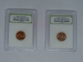 2 Pack Lot 1959 P Lincoln 1c Brilliant Uncirculated First Year Memorial One Cent - £9.60 GBP