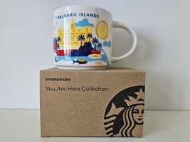 NIB STARBUCKS You Are Here Balearic Islands Spain Coffee Mug Cup 14floz/414ml - $77.59