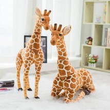 Huge Real Life Giraffe Plush Toys Cute Stuffed Animal Dolls Soft Simulation Gira - £15.28 GBP