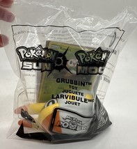 2017 POKEMON GRUBBIN #7 McDonalds Sun Moon Happy Meal Toy Sealed NEW - $13.85