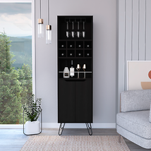 Zamna H Modern Bar Cabinet With Wine Storage - $308.95