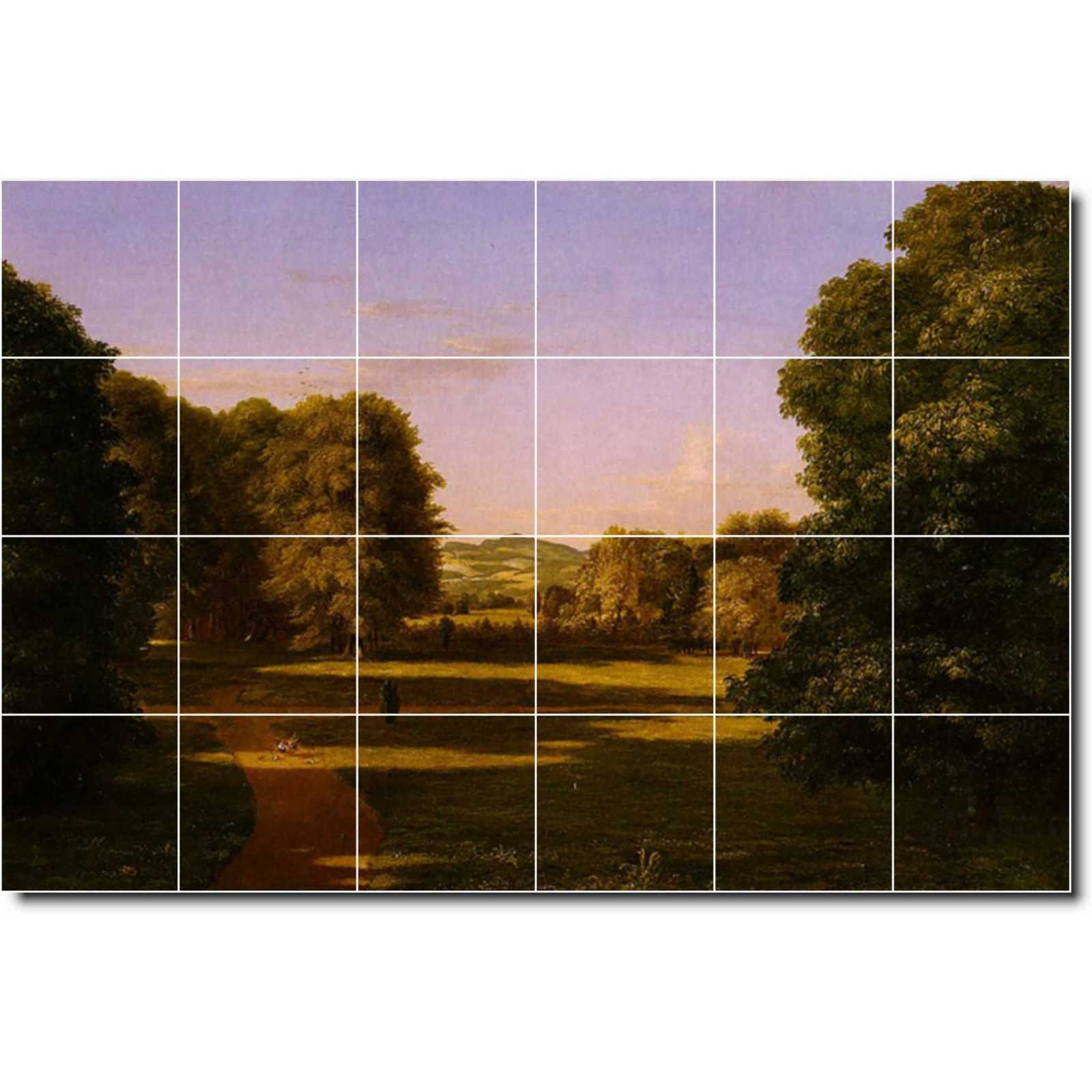 Cole thomas the gardens of the van rensselaer manor house