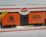 MODEL POWER Sliding Door Steel Box Train Car Maine Central 8003 HO Scale - $8.99
