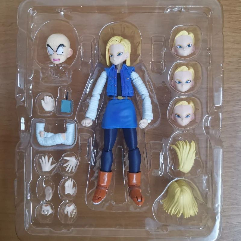 N ball android no 18 shf action figure model toys joint movable doll desktop decoration thumb200