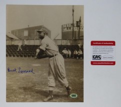 Buck Leonard Signed 8x10 Photo Homestead Grays Autographed HOF CAS COA - $24.74