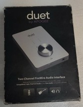 Apogee Duet Digital Recorder With Original Box, CD And Cables - Untested... - £56.08 GBP