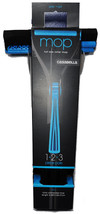 Casabella Grab &#39;n Go 1+2+3 Piece Pole Full Size Roller Mop Black/Neon Blue - $19.95