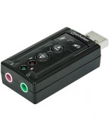 Manhattan 152341 HI-SPEED USB 3D 7.1 SOUND ADAPTER - $43.00