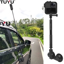 Car Action Cam Mount Suction Cup Invisible Selfie Stick For Insta360 One GoPro - £30.63 GBP+