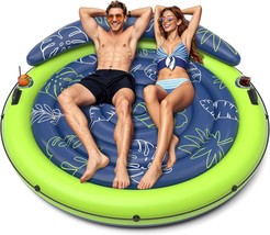 Josen Pool Floats Adult, Inflatable Tanning Pool - Extra Large Pool Floa... - $64.94