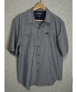 Orvis Utility Shirt Cargo Fishing Blue Mens Size XL Button Up Casual - £9.82 GBP