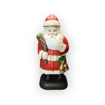 Neiman Marcus Christmas 2022 Carved Santa with Sack of Gifts 21&quot; Figurine Heavy - £136.28 GBP