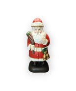 Neiman Marcus Christmas 2022 Carved Santa with Sack of Gifts 21&quot; Figurin... - £136.23 GBP