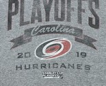 NHL Stanley Cup 2019 Hockey Playoffs Carolina Hurricanes LARGE TShirt - $19.68