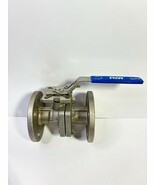 FNW 600B 3/4-inch 4 Bolt Flanged Full Port Stainless Steel 150# Ball Valve - $3,455.34 MXN
