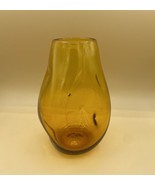 Vintage BLENKO Glass Indented Vase #921L Winslow Anderson READ - £66.41 GBP