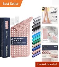 Mildew Resistant Bath Mat with Suction Cups - Long 35x16 for Ultimate Sa... - $59.35