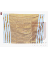 Kente Cloth Asante Handwoven Fabric Ashanti Ghana Kente African Art 6 yards - £140.96 GBP