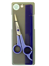 Conair Barber Comb &amp; 5-1/2&quot; Diamond Sharpened Cutting Shears (80013) - £10.38 GBP