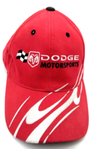 Dodge Motorsports Nascar Checkered Flag Sports Baseball Cap Daimler Chrysler - £9.58 GBP