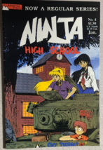 NINJA HIGH SCHOOL #4 (1988) Antarctic Comics FINE+ - $13.85