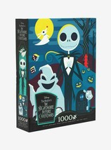 Nightmare Before Christmas 1000 Piece Puzzle POPART Jack Zero Ceaco Oogie POSTER - £26.03 GBP