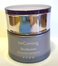 Avon beComing Skinfusion Renewal Complex Night 1.7 oz 50 ml New in Box  - $29.99